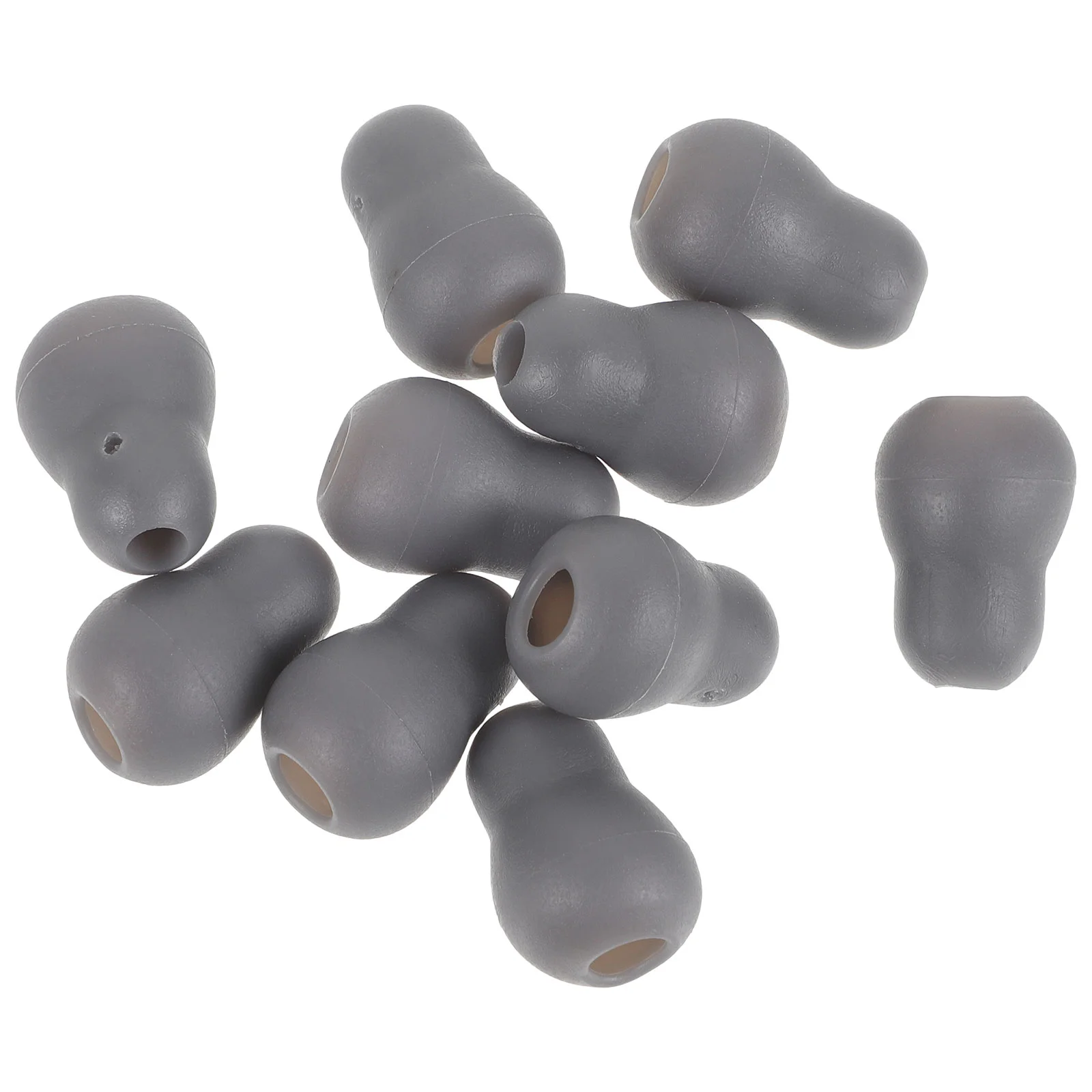 10pcs Stethoscope Earplugs Gourd Soft Earbuds Pvc Material Lightweight Sound Delivery Quality Inspection Hospital Clinic Health