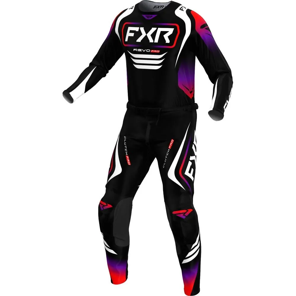 Motocross Gear Set FXR REVO Dirt Bike Jersey And Pant Enduro Motorcycle