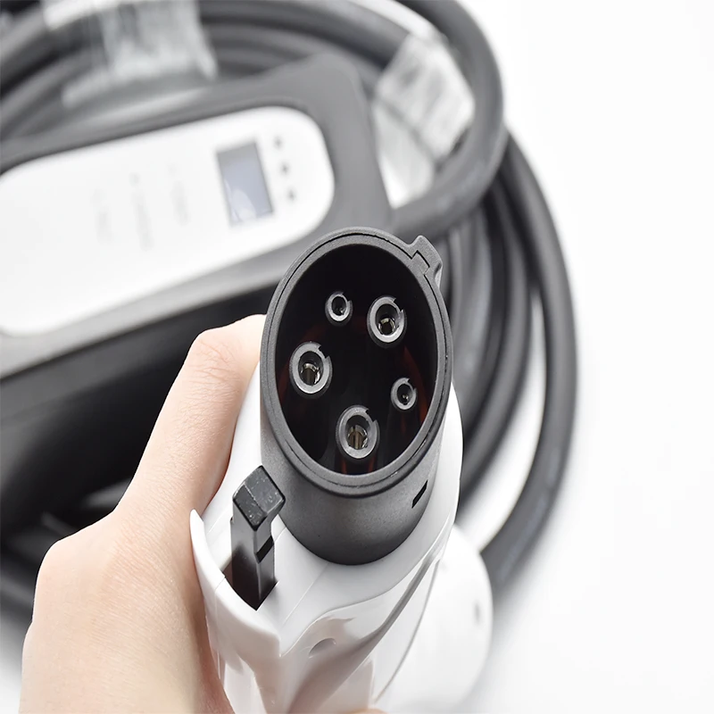 

Portable for home use type 1 charging plug j1772 charge cable ev charger 16a