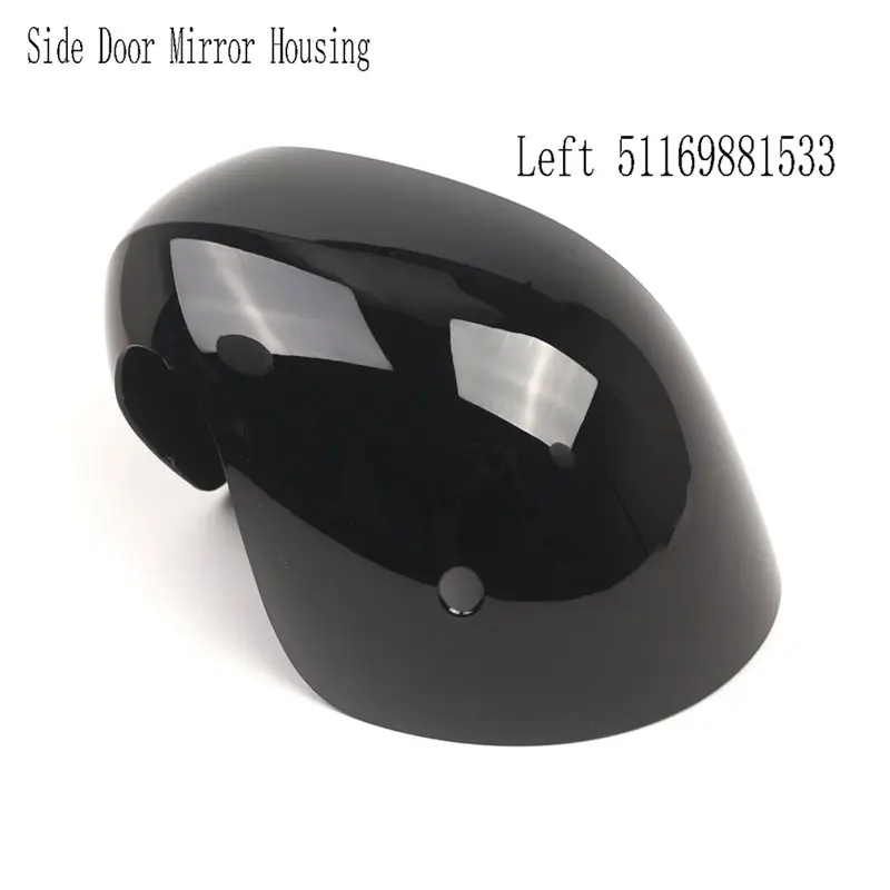 BMW MINI F55 F56 F57 2020-2024 오른쪽 51169881534 용 외부 백미러 사이드 도어 용 새 미러 커버 쉘 하우징