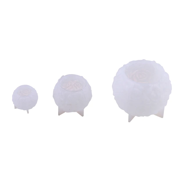 3D Rose Ball Mold 6