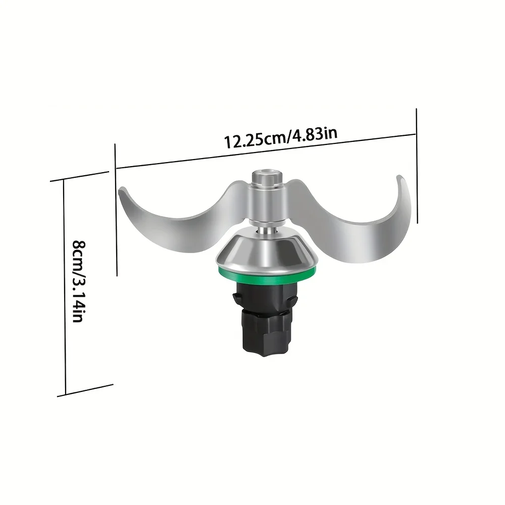 Dough Knife for Thermomix TM6/TM5 - Replacement Mixing Blade. Compatible with TM6/TM5, perfect replacement accessory.