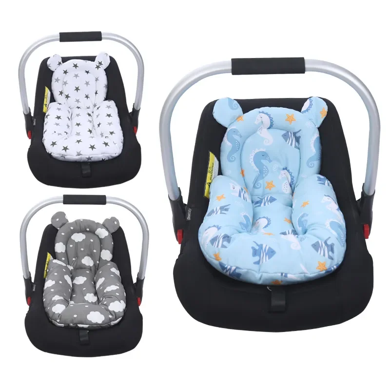 Safety Seat Mat Seat Cushion Baby Lumber Pad Protection for Electric Rocking Chair Strolley Basket