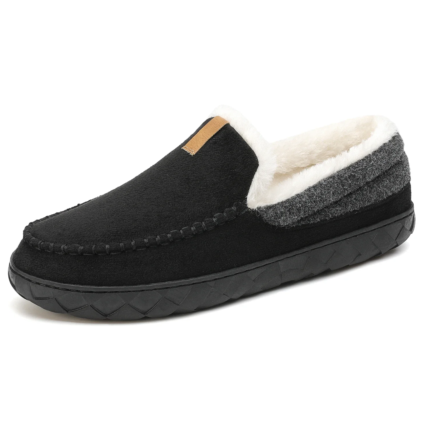 Plush Memory Foam Indoor Slippers - Unisex Cozy Winter House Shoes
