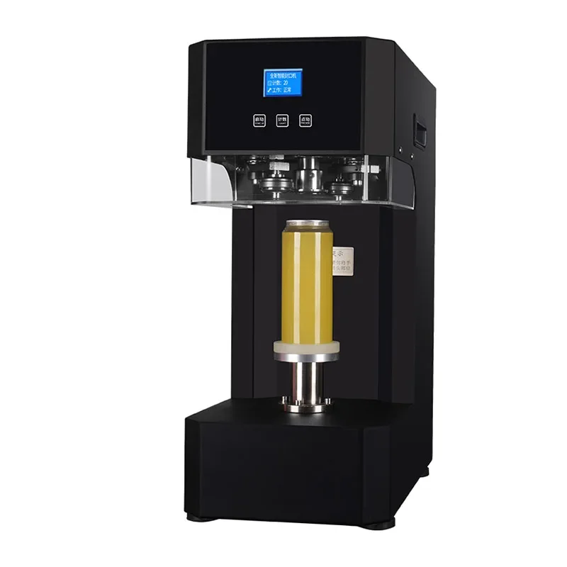 Can Sealing Machine Commercial Milk Tea Beer Sealing Machine Sealing Beverage Cake Aluminum Can Packing Machine