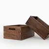 Black Walnut Desktop Storage Box Traditional Dovetail Joint Wooden Organizer Solid Wood Home Decor Box for Office or Living Room 3