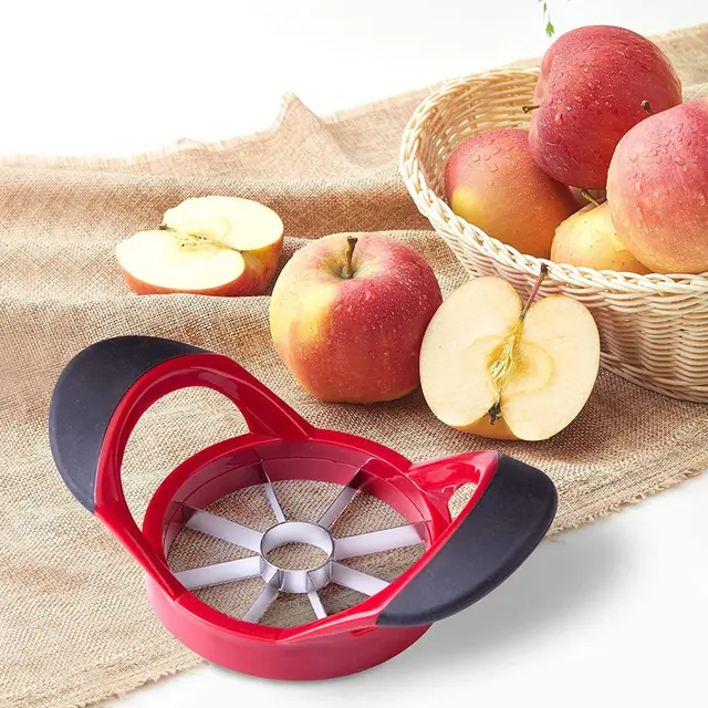 Xudo Apple Slicer/Apple Chopper/Apple Cutter Apple Slicer Red Kitchen Tool  Set