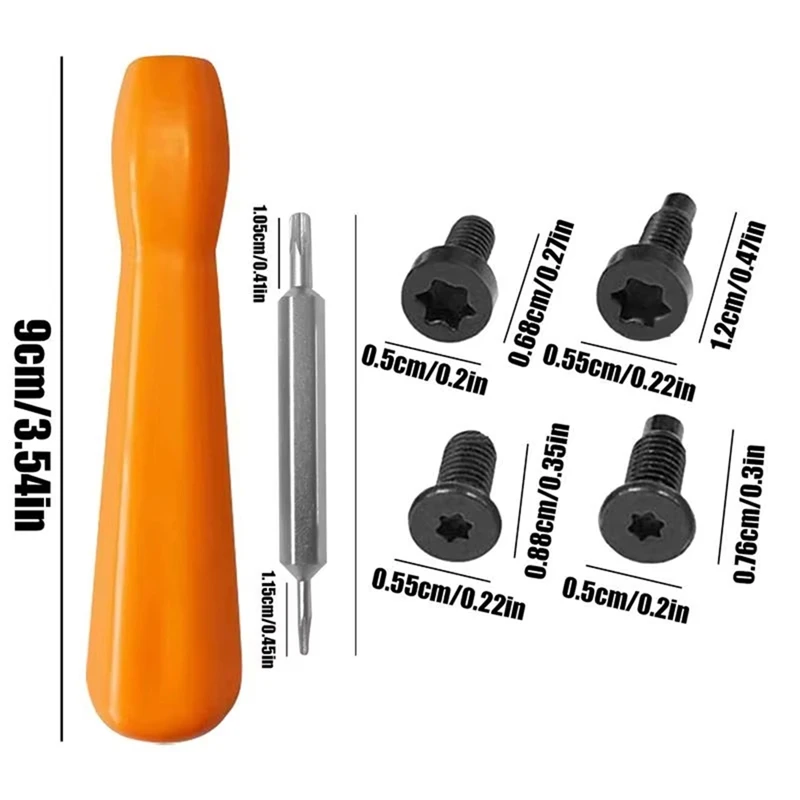 Doorbell Screws Disassembly Screwdriver Ring Replacement Security Screws Compatible With Video Anti-Theft Doorbell