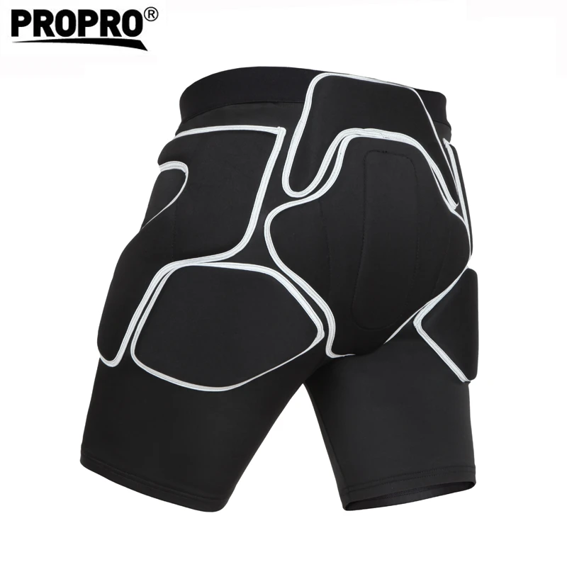 Sports Skiing Shorts + Knee Protector Suits Protective Hip Bottom