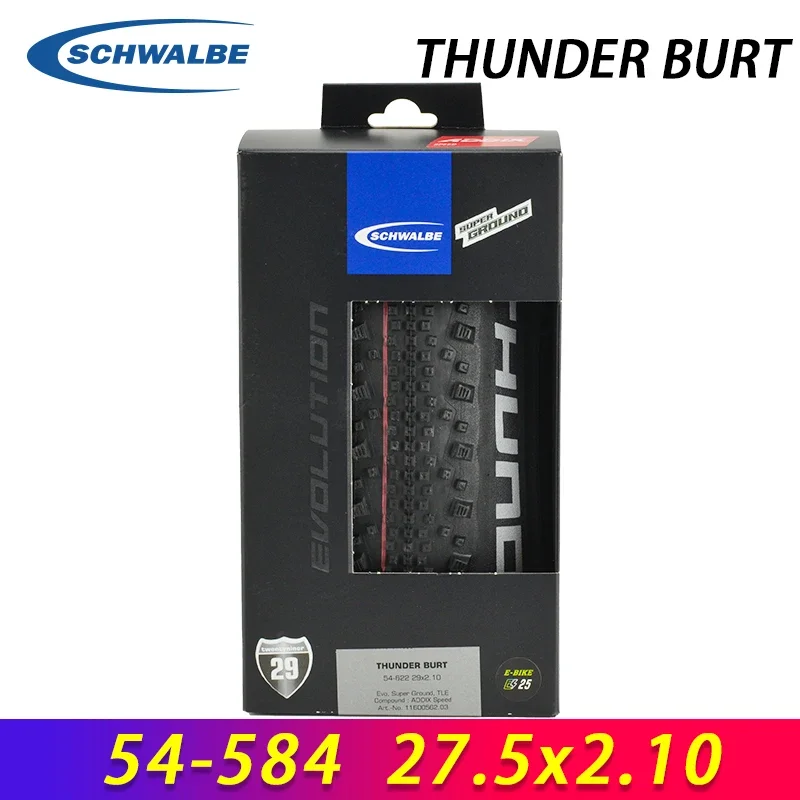 美品 SCHWALBE THUNDER BURT 27.5 2.10 2本セット Schwalbe Thunder Burt Super Ground 27.5 Tire | Jenson USA