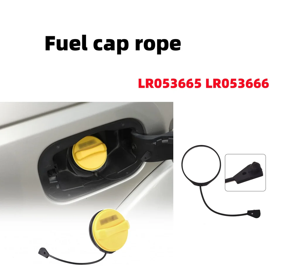Range Rover Discovery Cap Tether Fuel Tank Cap Tether Rope For Land Rover  Discovery (2016-2020), Range Rover Sport/Velar – Black Rubber Replacement  Part #LR053665 / LR053666 Black Rubber Fuel Cap Strap