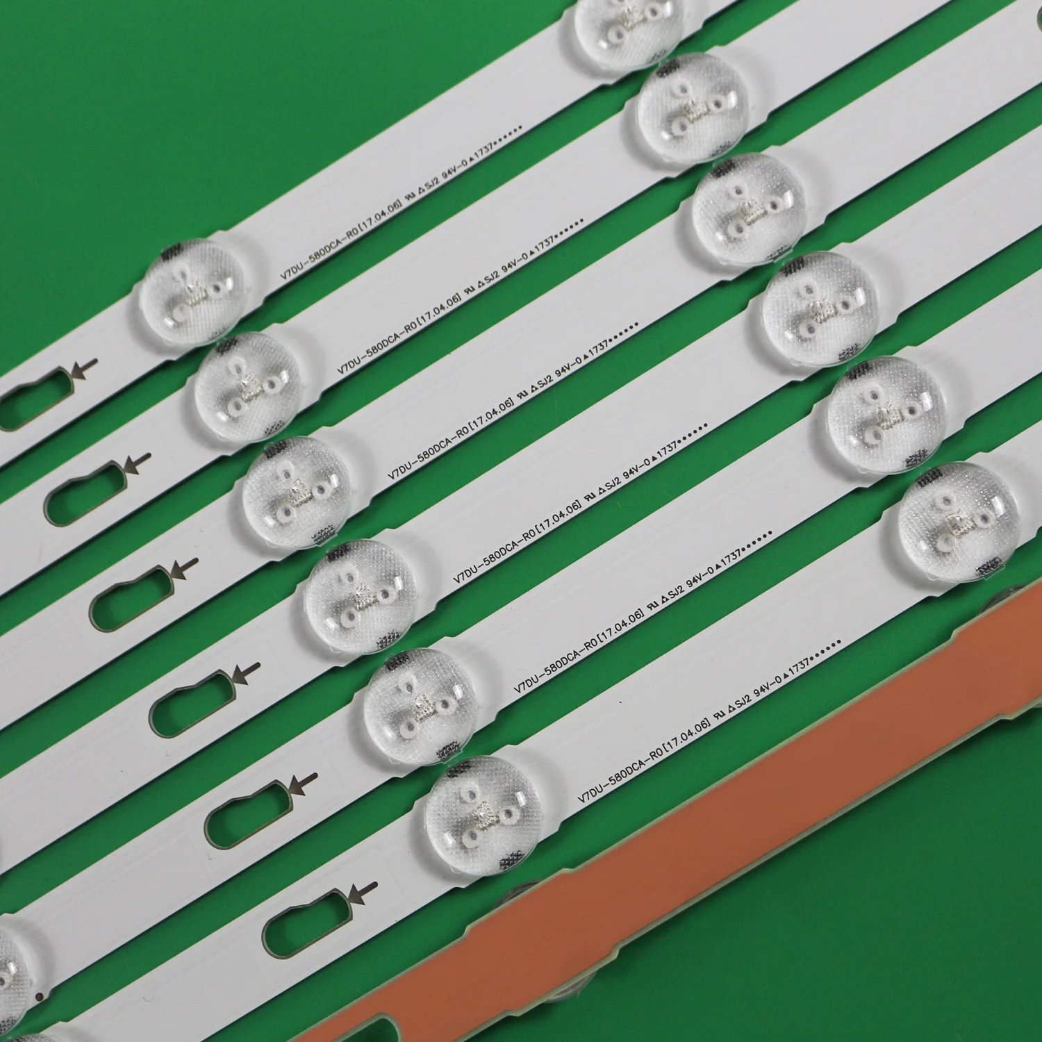 Tira Led para Un58mu6071 Un58mu6125 Un58mu6120 Ue58mu6125 Ua58nu7103 Ue58mu6199 - Imagem 3