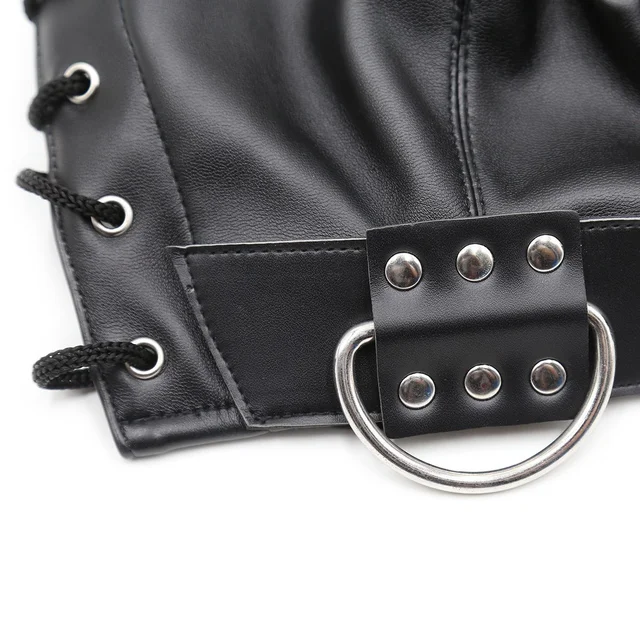 Open Eye Mask Hood with Zipper 6