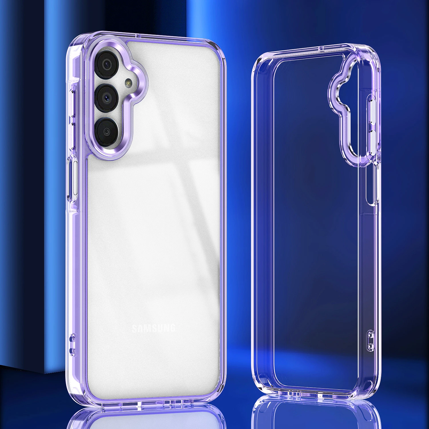 Luxury Transparent Shockproof Phone Case - Stylish and Durable Protection Cover