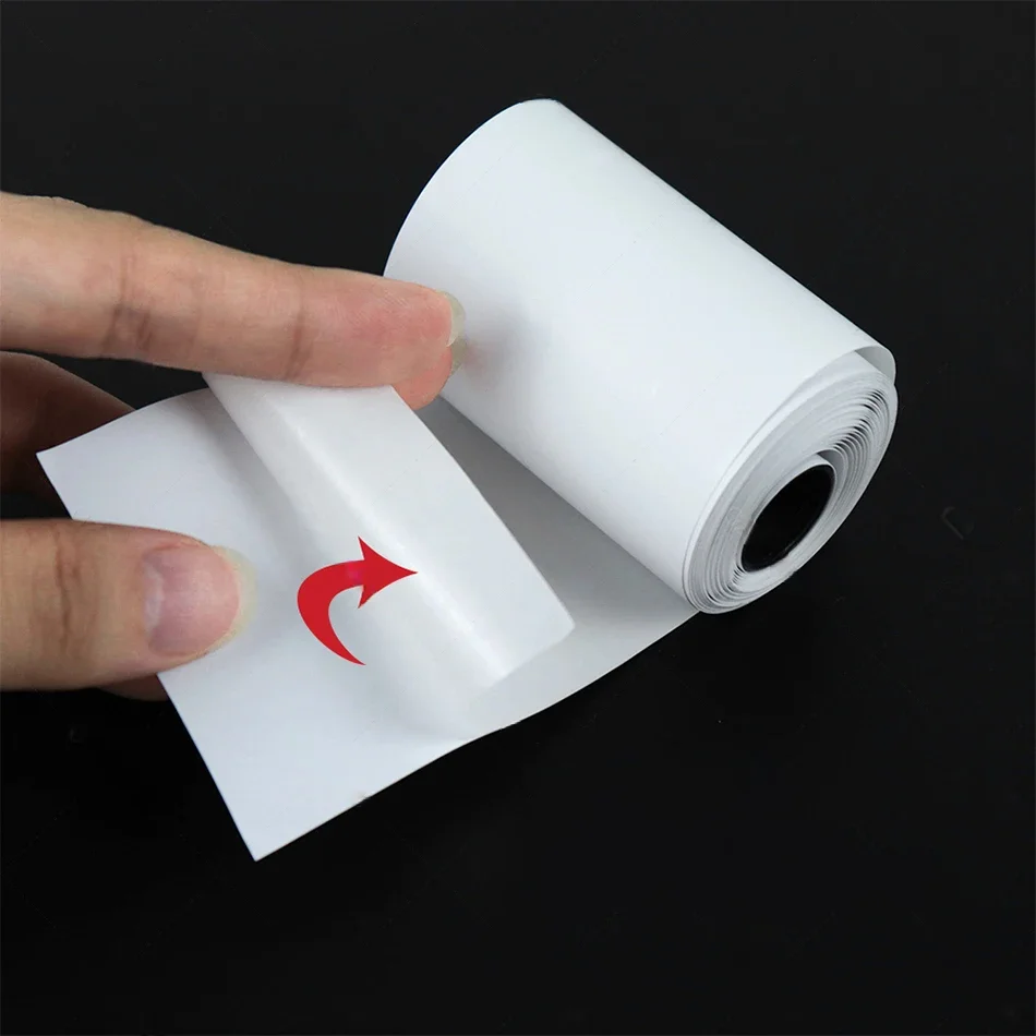 57mm Thermal Printer Photo Paper Sticker Label Paper Self-adhesive For Peripage A6 A9 Paperang P1 P2 printer sticker paper printing label sticker thermal paper printing paper photo paper thermal printer paper self adhesive stickers
