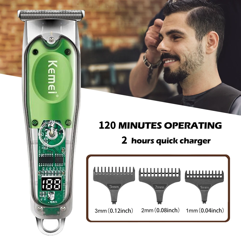 Kemei-322 Hair Trimmer For Men Beard Trimer Professional Hair Clipper Electr Razor Hair Cutting Machine Haircut Electr Shaver barber professional hair trimmer beard car hair clipper men trimer hair cutter electric hair cutting machine haircut razor edge