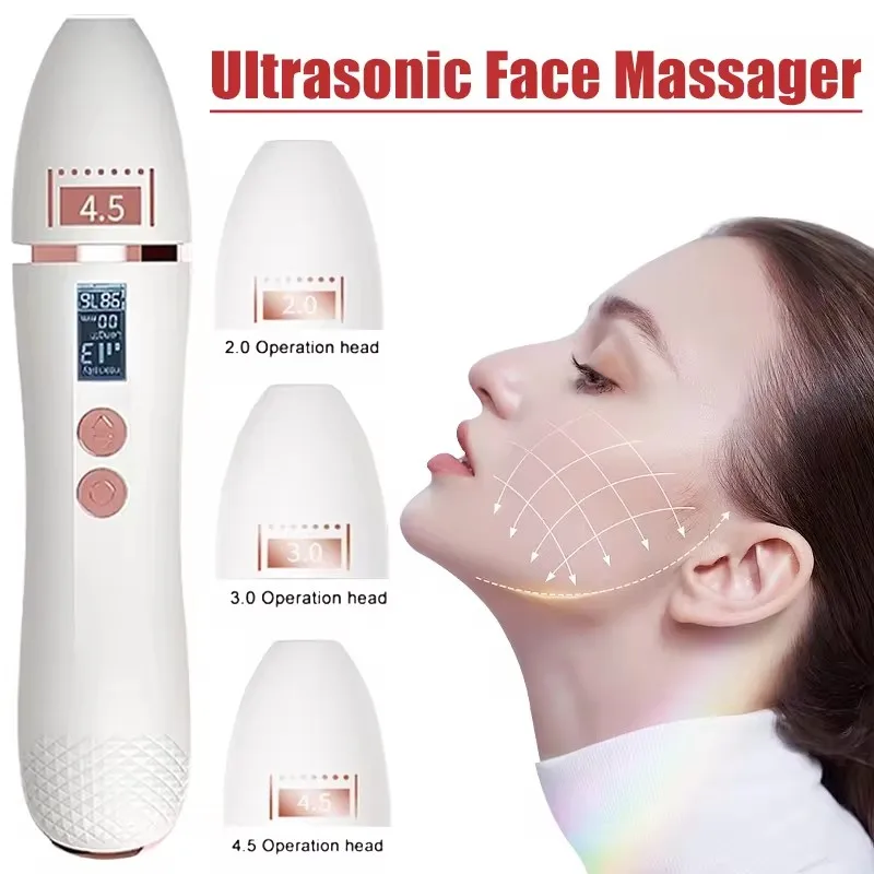 New 7D Mini Hifu Ultrasonic Face Lifting Massager Wrinkle Removal Anti-Aging Skin Tightening Eye Care Beauty Device For Home SPA