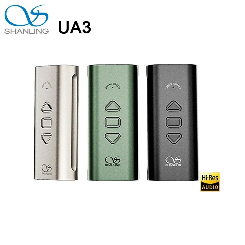 SHANLING UA3 ポータブルアンプ USB DAC アンプヘッドフォン