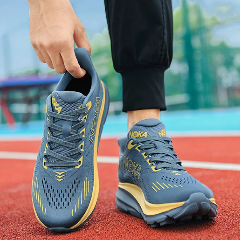 Mens Casual Sneakers Marathon Outdoor Jogging Shoes Tennis Shoes Lightweight Men Athletic Trainers Sneakers for Male Footwear