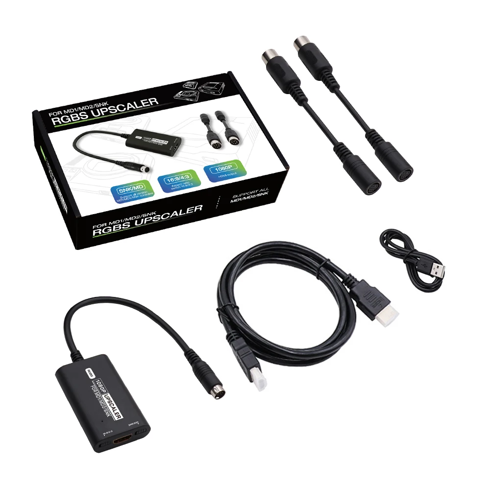 Bitfunx-Adaptateur de convertisseur HDMI pour Nintendo Wii, Consoles de  jeux rétro, Câble HD, Plug and Play, NTSC PAL