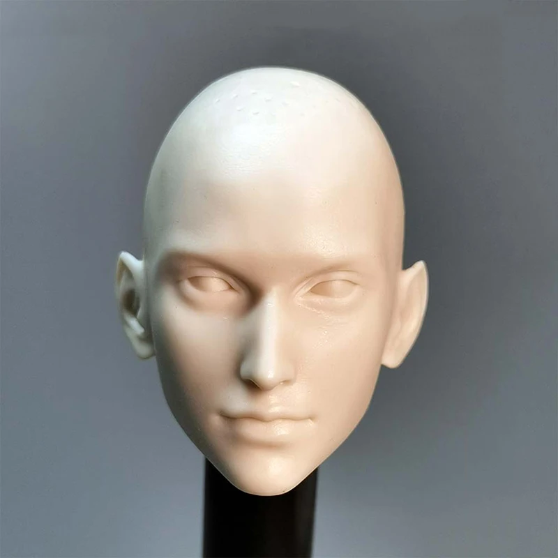 1/6 Ffvii Remake Sephiroth Head Carving Mold Per 12 "Action Figure Pelle Pallido Body Painting Training