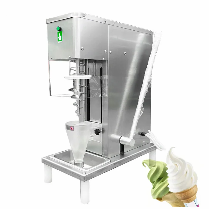 

SINOPES Swirl Fruits Ice Cream Mixing Machine/stir Frozen Yogurt Ice Cream Mixer