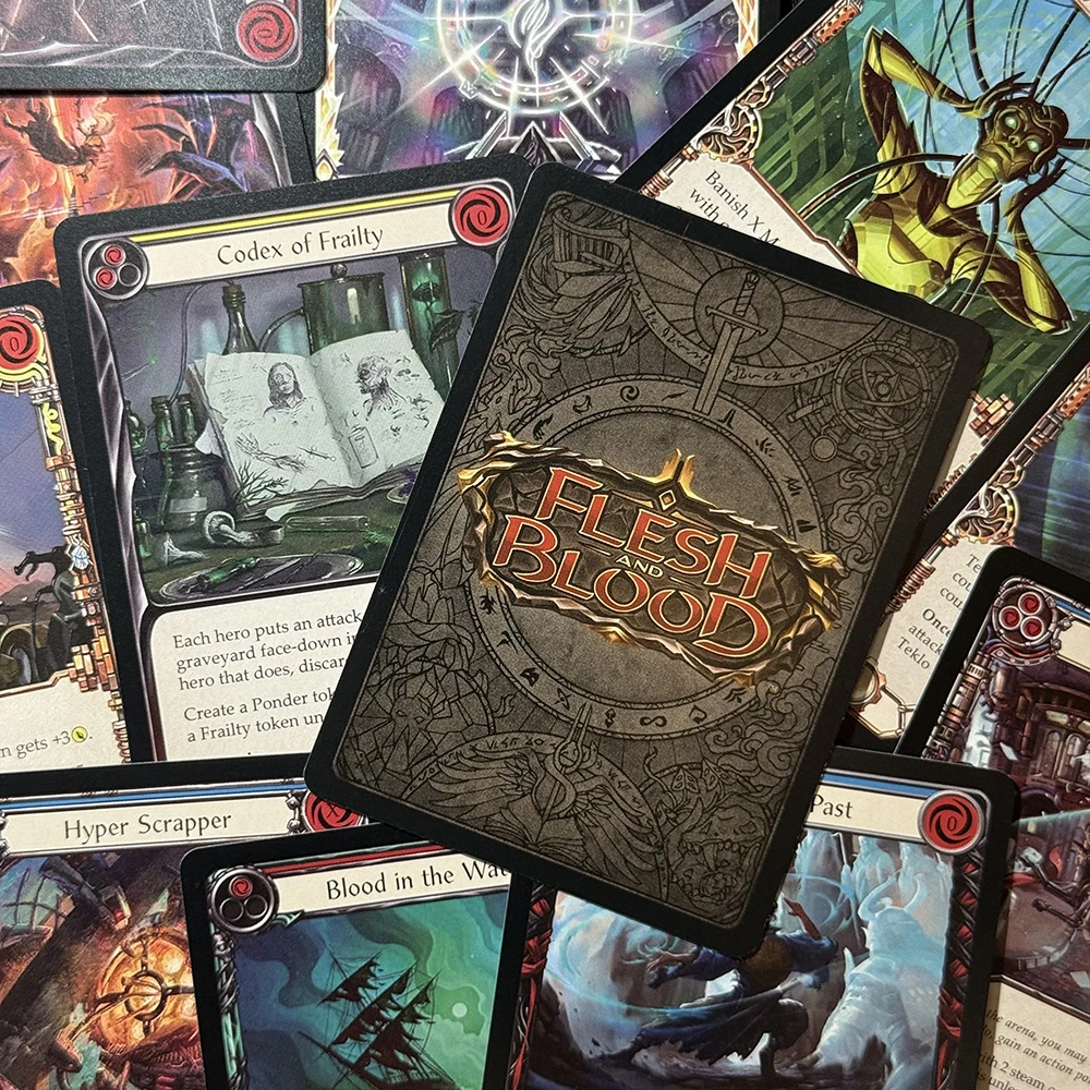 FAB Regular Cards Flicker Wisp Adaptive Plating Codex of Bloodrot