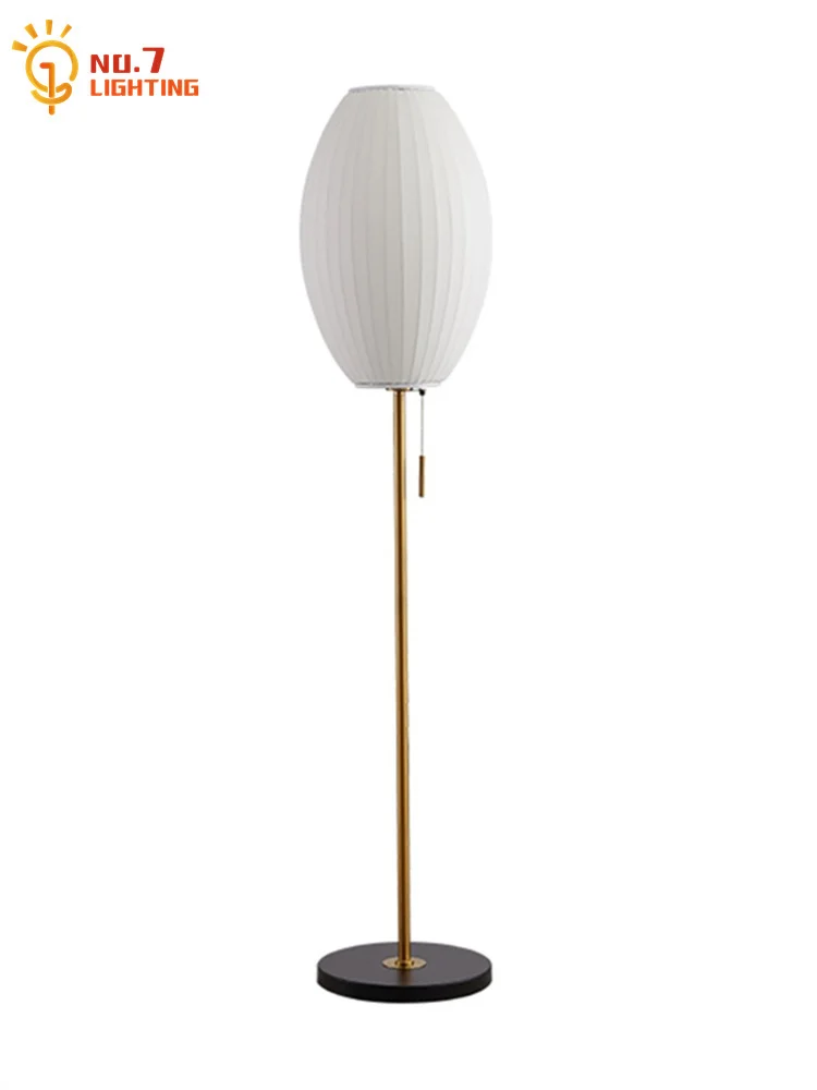 

Italian Designer Classical Silk Floor Lamp LED E27 Modern Light Fixtures for Living/Dining Room Bedroom Bedside Study Background