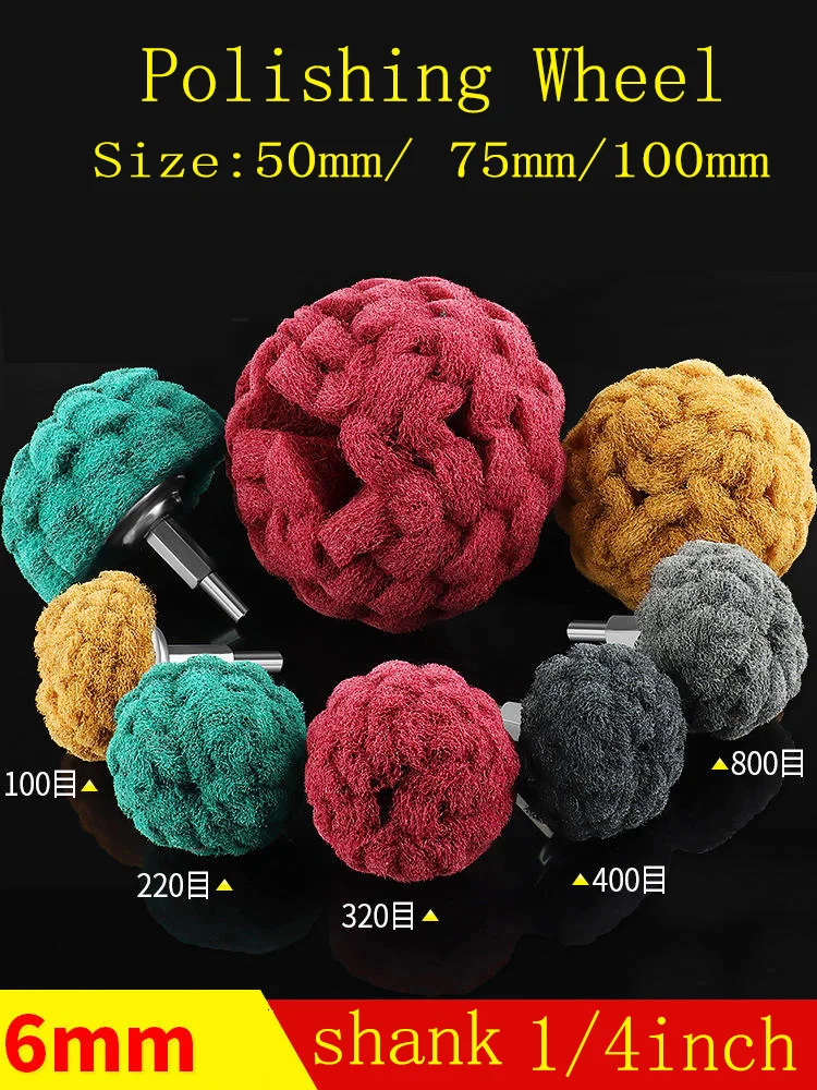 MISIQIMA 10 Pièces Roue Abrasive En Mousse Pour Perceuse, 25