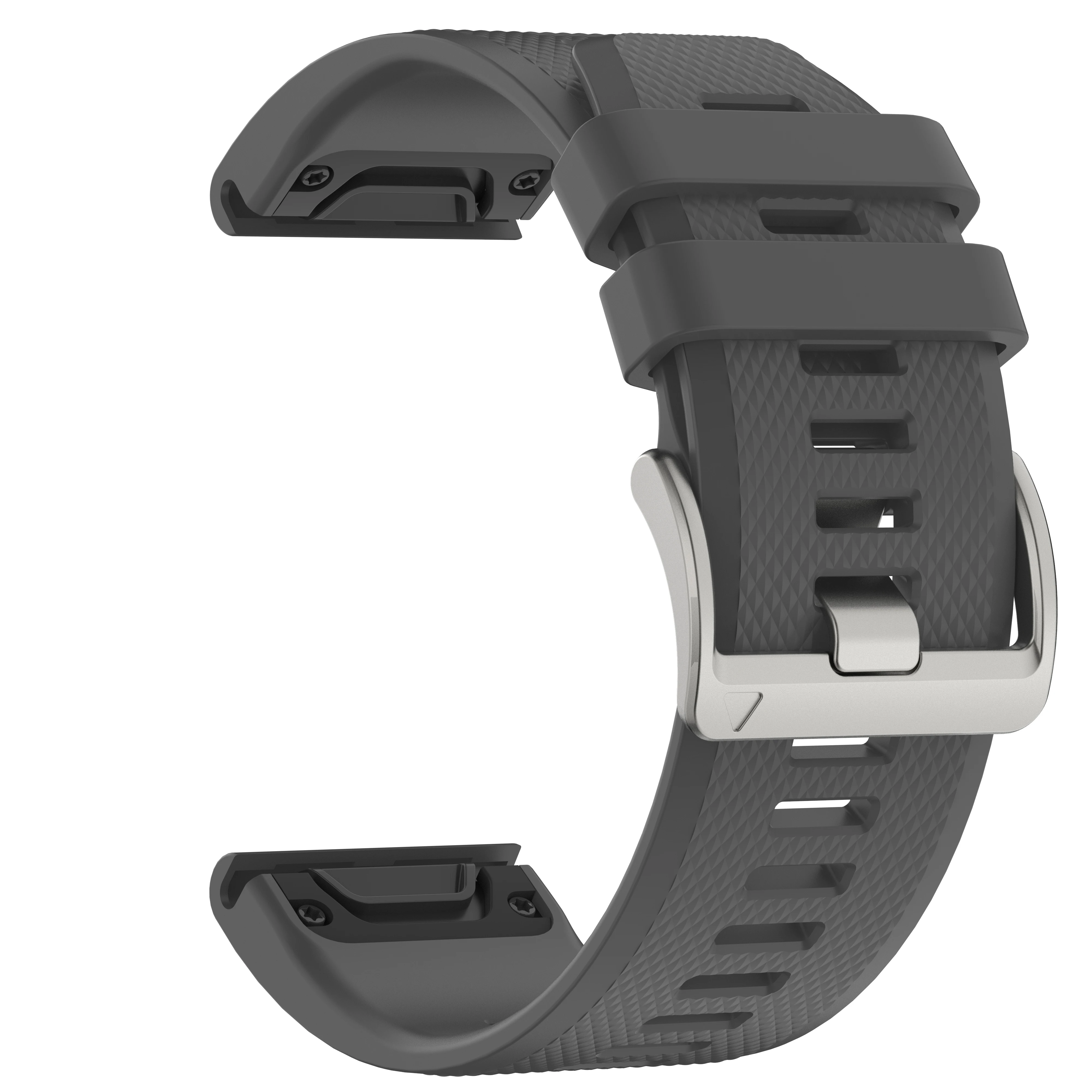 QuickFit Release Silicone Watch Strap - 22mm/26mm Adjustable Bracelet