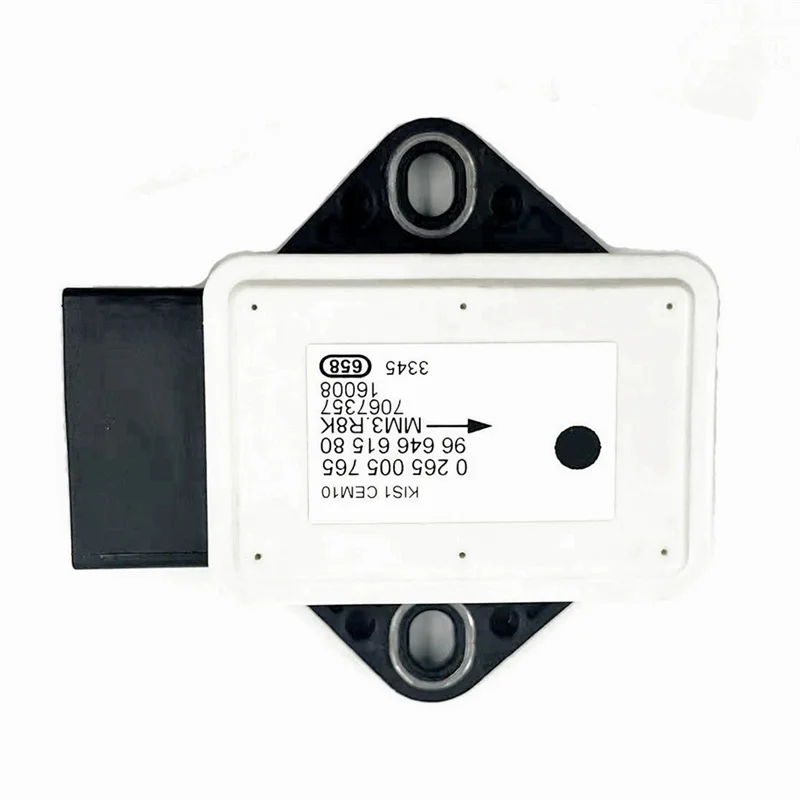 408 3008 508 시트로엥 C4 C5 9811627180 0265005765 용 가속 센서 ESP 요우 속도 안정성 제어 센서