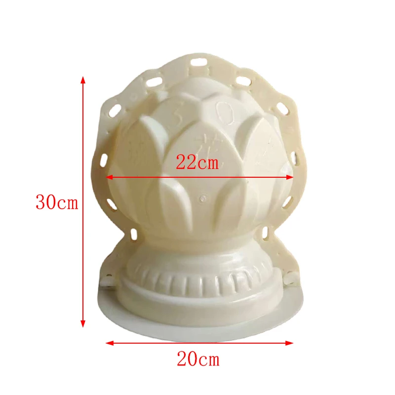 European Style Flowering Bulb Cement Mold 1