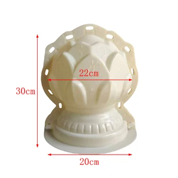 European Style Flowering Bulb Cement Mold 1
