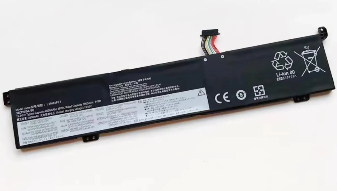 Bateria do Portátil para Lenovo Ideapad Creator 515imh05 Jogos 3-15arh05 Série 4000mah L19l3pf3 L19m3pf7 L19d3pf4 - Imagem 2