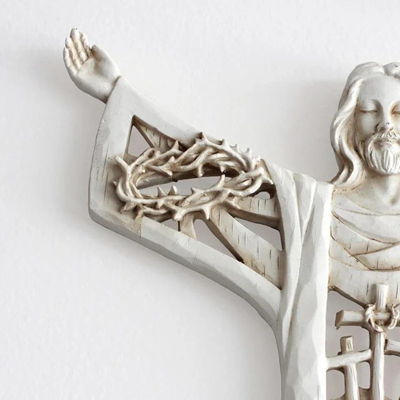 Resurrected Christ Wall Cross – First Eucharist & Baptism Gift 3