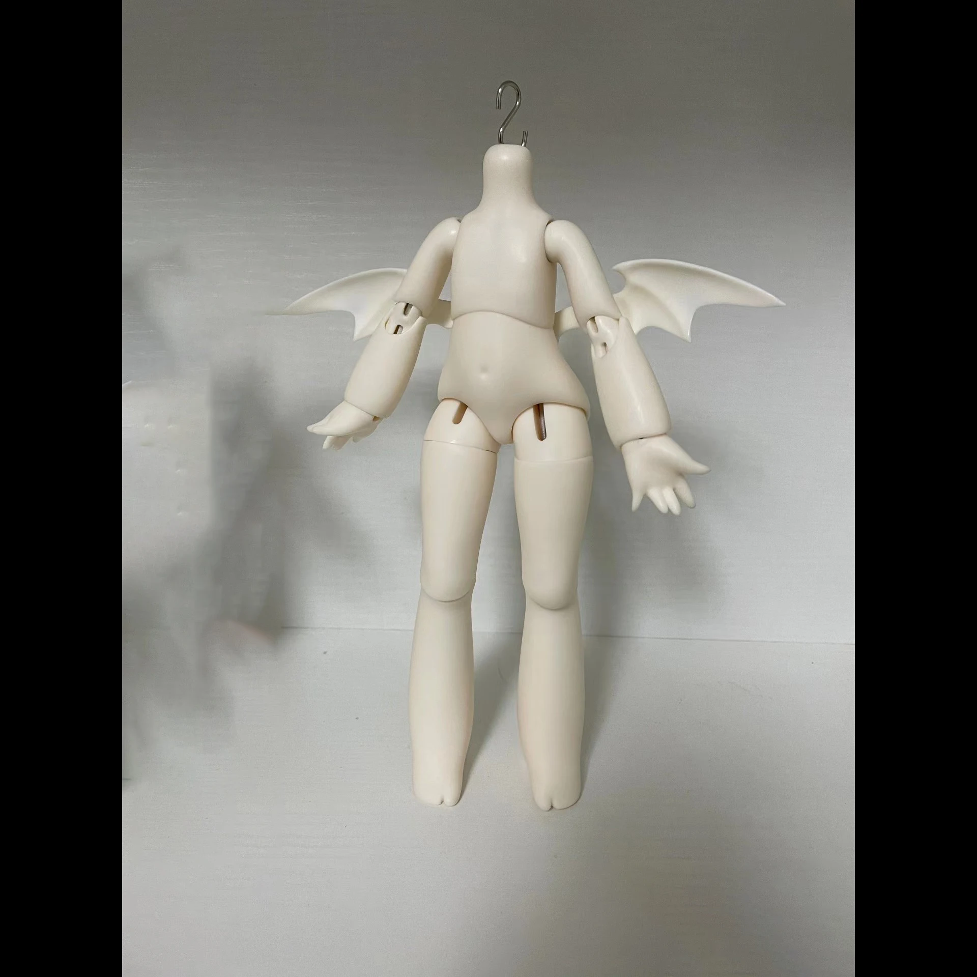 1/6 BJD Puppe Körper Harz Material Verbunden Beweglichen Puppe Körper Mit Engel Flügel Elf Flügel Für 1/6 BJD Puppe – Detail 2