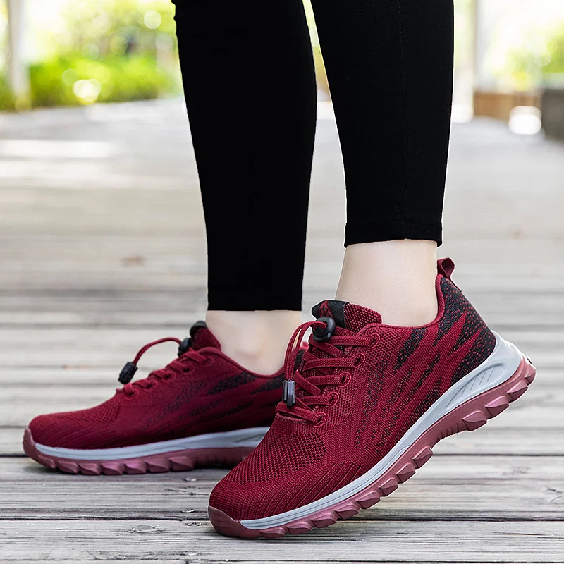 Damen-Turnschuhe, Lauf- und Gehschuhe, leichte, modische Tennisschuhe, sportliche Sportschuhe für Damen_voghion.com