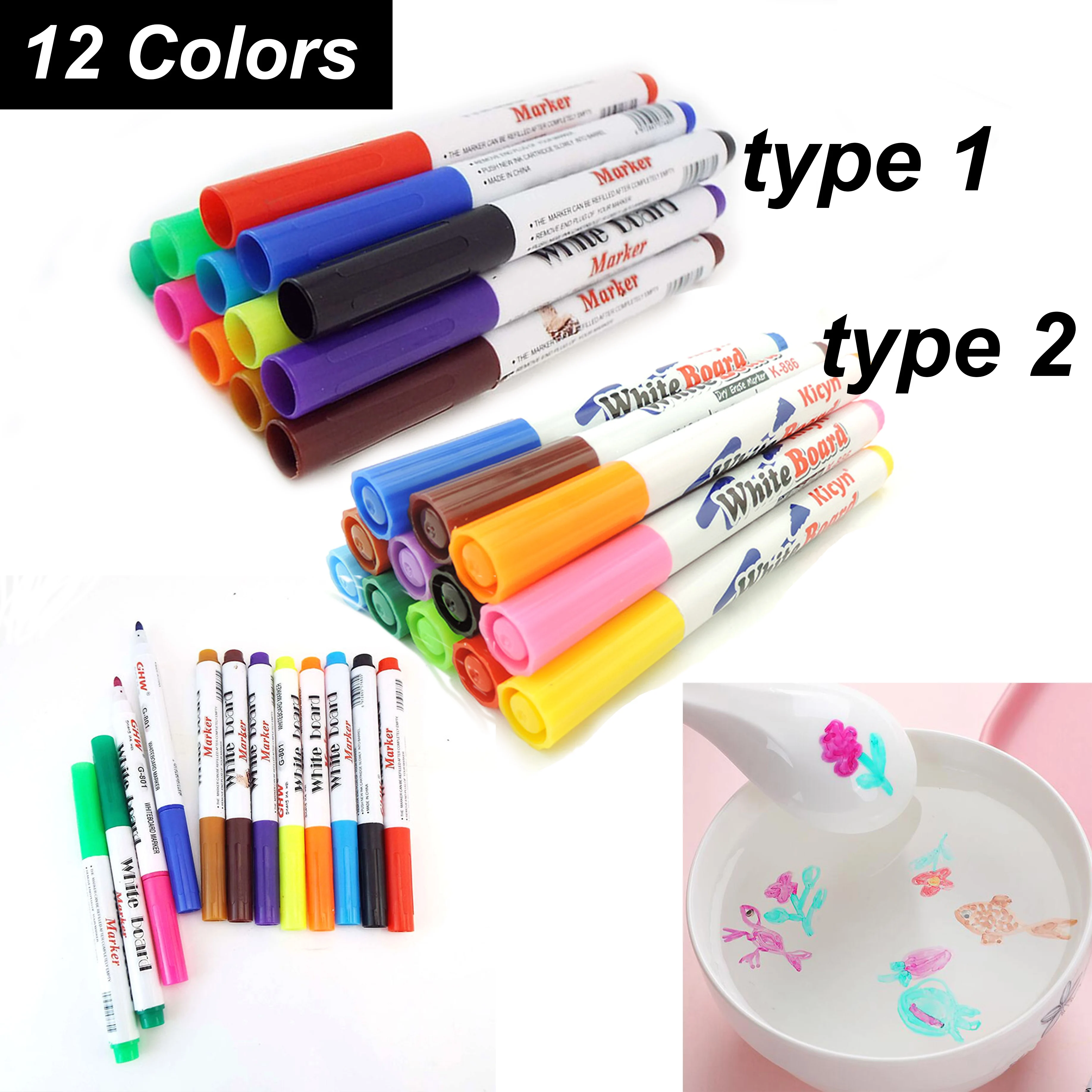 Water Whiteboard Marker Marker Floats Water Board Water Marker