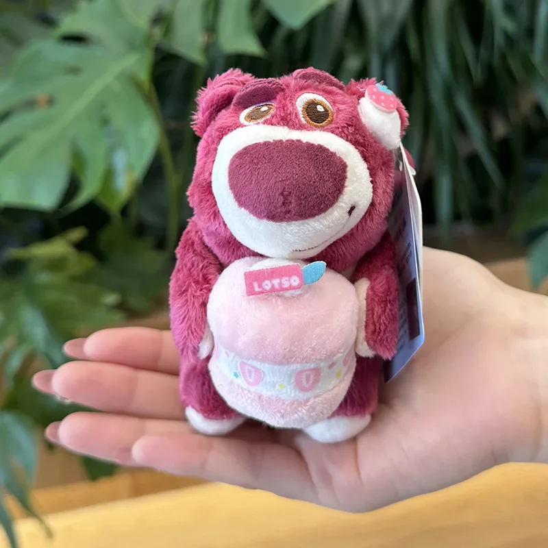 

Оригинальные игрушки из мультфильма Disney Kawaii-O-Huggin Bear, плюшевые подвески, Мультяшные аниме, мягкие детские подарки на Рождество