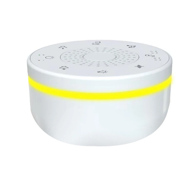 【Must-Haves】Sleep White Noise Portable Sound Machine For Adults Kids Baby, With 30 Soothing Sounds,5 Color Night Light,3 Timer