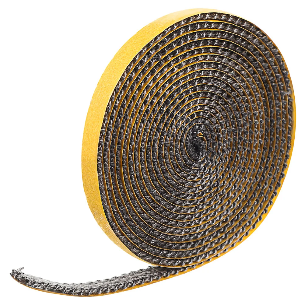 Flat Design Stove Door Seal Gasket Fire Rope For Stove Heater Liner Wood Burner Rope Seal Heat Resistant Strip Stoves Cooling