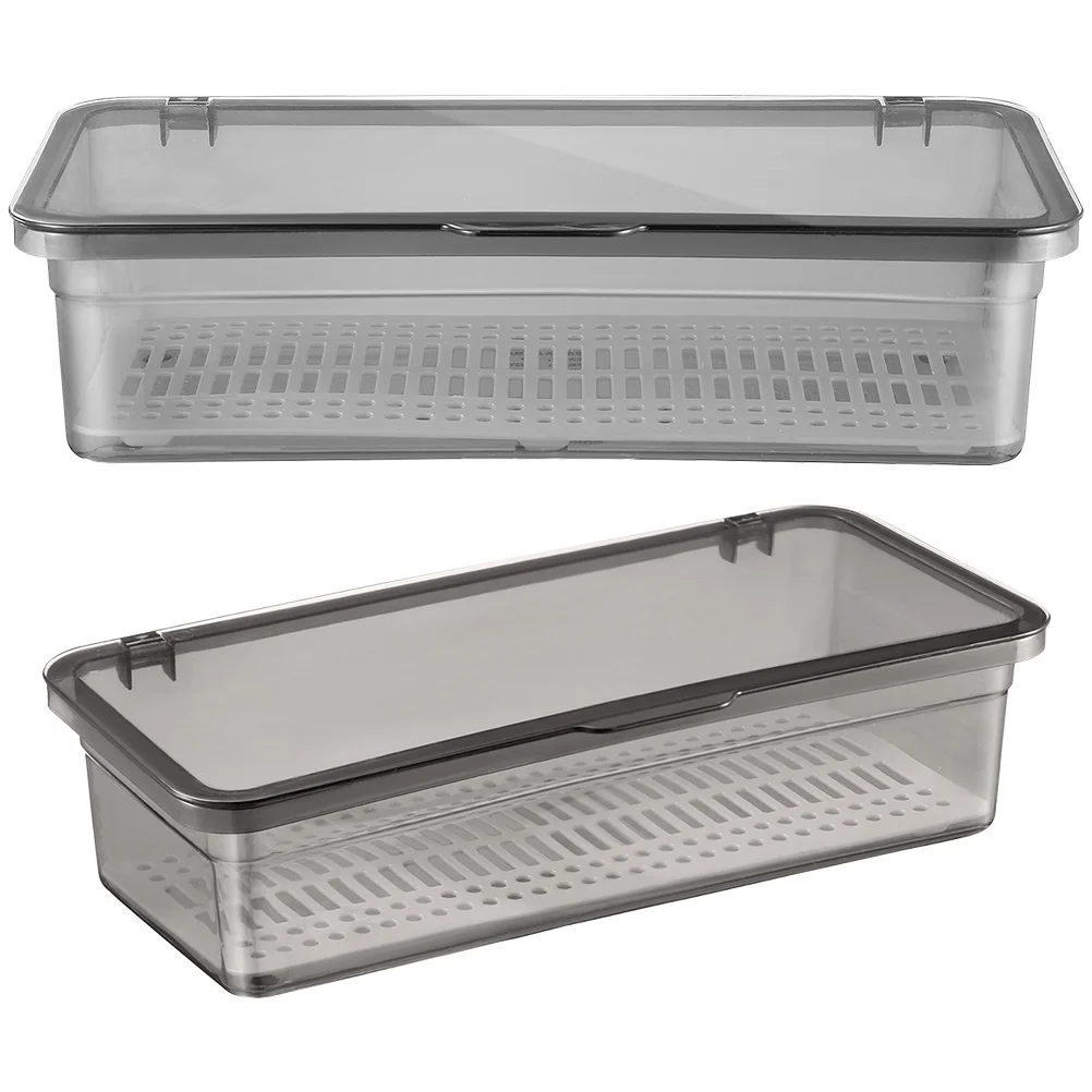 

Cutlery Storage Box Plastic Utensil Case Accessories Household Organizer Tumbler