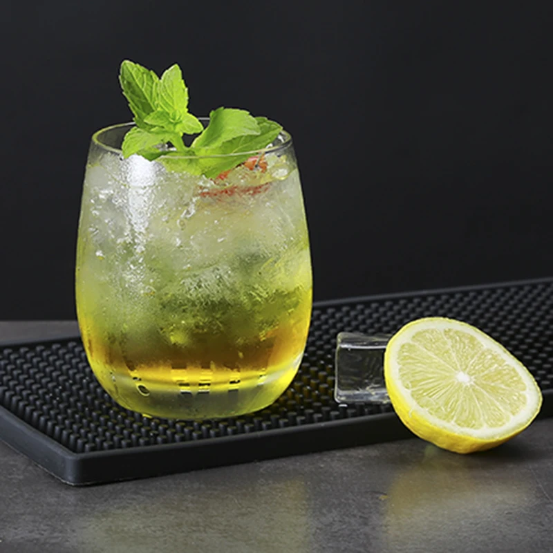 340ml Nordic Iced Coffee Mug Heat-resistant Household Dessert Soda Water Cup Transparent Cocktail Beer Brandy Glasses Bar Party