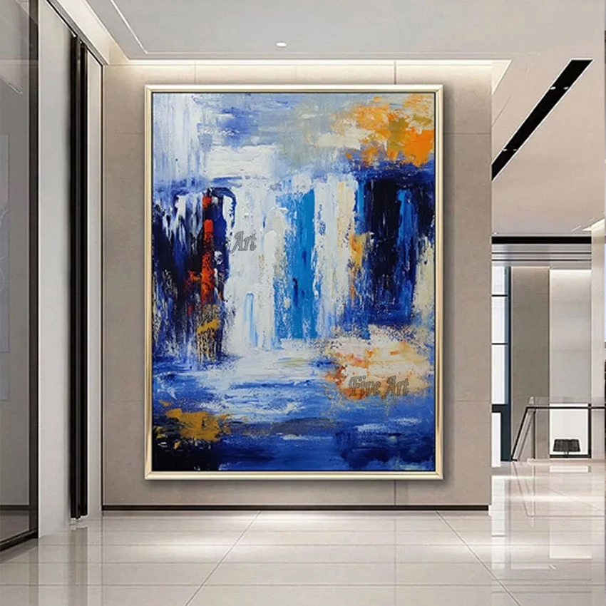 

Hand Painted Abstract Oil Painting Wall Pictures For Living Room Canvas Art Wholesale Modern Artwork China Imports Home Decor