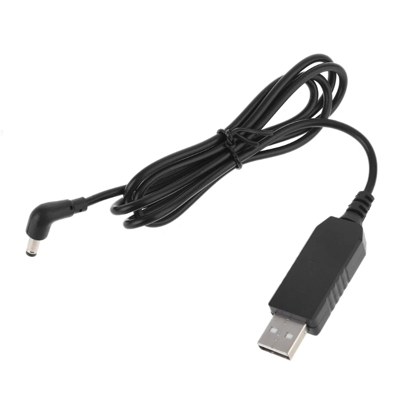 90 Degree USB 5 to 12V 4.0x1.7mm Power Supply Cable for Tmall for Smart Bluetooth Speaker Echo Dot 3rd Router LED St K1KF