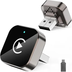 Enhanced Wireless CarPlay Adapter - Compact, Plug & Play, Fast & Stable Connectivity - 23mm (Wireless CarPlay)