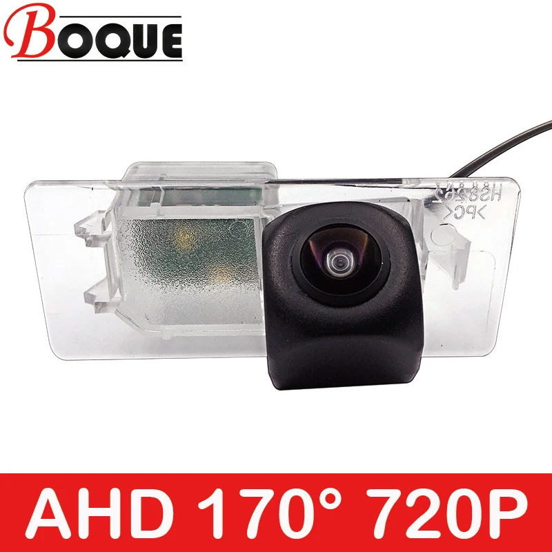 

BOQUE 170 Degree 720P HD AHD Car Rear View Reverse Camera for Skoda Spaceback Superb Yeti Karoq Kodiaq Fabia Octavia III Rapid