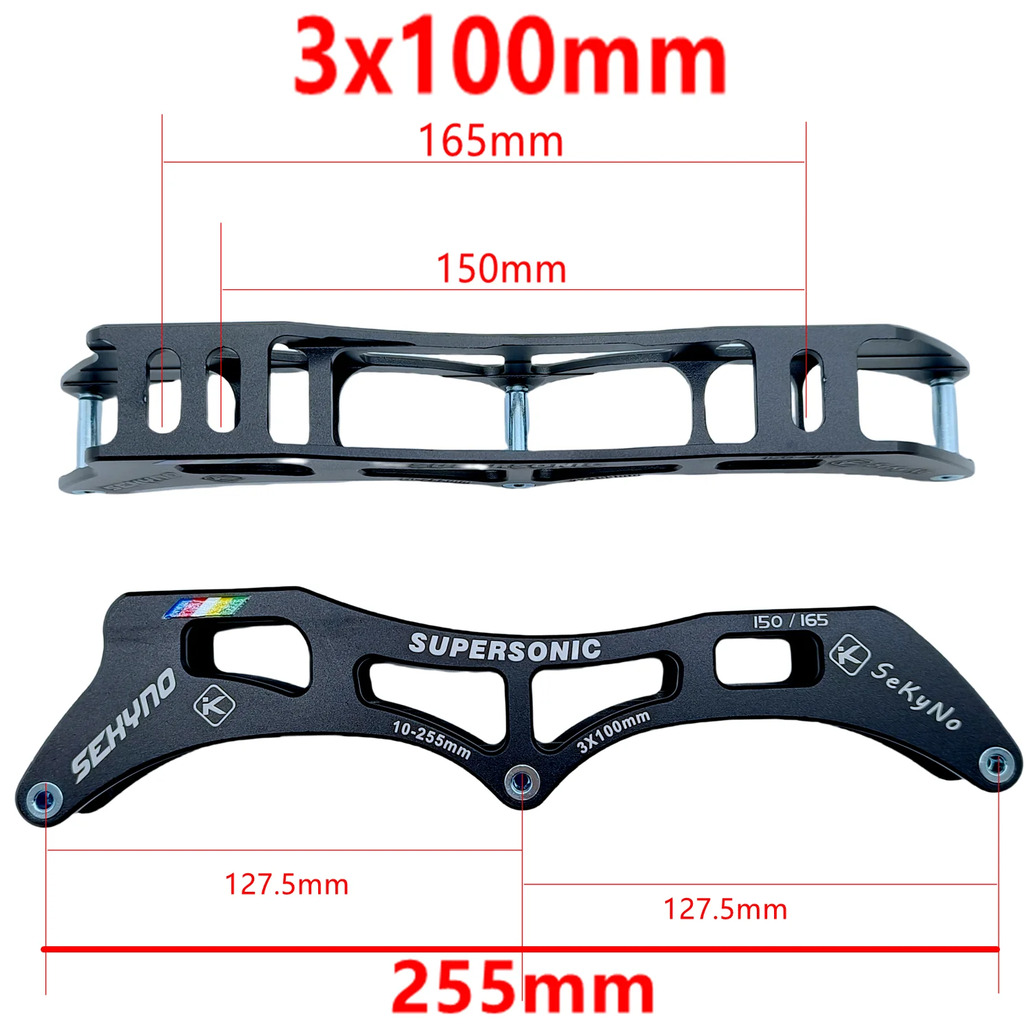 Roller Frame 3x90mm 135-150mm 3x100mm 3x110mm supersonic 9.2-235 mm