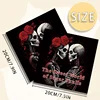 A Bold and Simple Decompression Creative Adult-sugar Skull Sweet World Coloring Book Featuring Rose Skulls 4