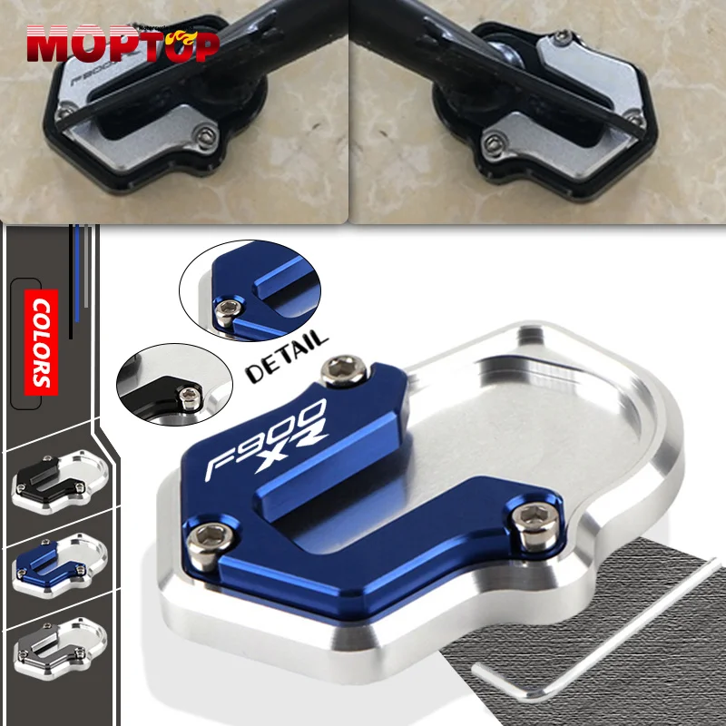 

For BMW F900R F900XR F 900R 900XR F900 R XR 2019-2023 Motorcycle Kickstand Foot Side Stand Plate Enlarger Extension Support Pad